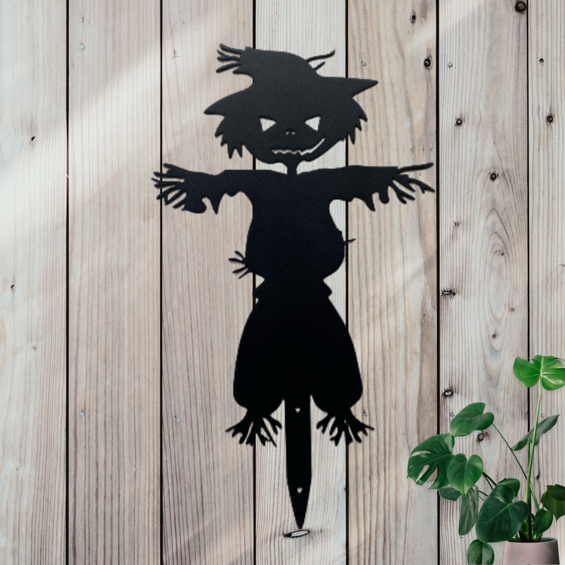 Scarecrow Metal Garden Stake