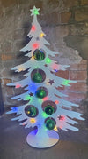 Metal Christmas Tree with Base