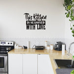 This Kitchen is Seasoned with Love Metal Sign